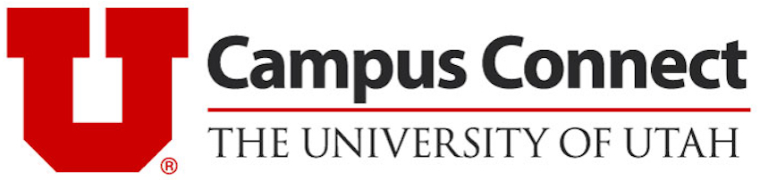 Campus Connect Logo with Block U
